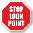 DuraStripe stopteken / STOP LOOK POINT