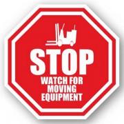 DuraStripe stopteken / STOP WATCH FOR MOVING EQUIPMENT 