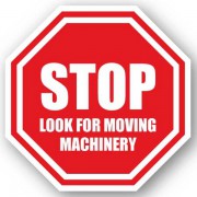 DuraStripe stopteken / STOP LOOK FOR MOVING MACHINERY