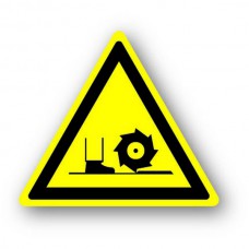 DuraStripe waarschuwingsteken / VOET GEVAAR