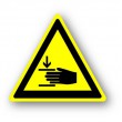 DuraStripe waarschuwingsteken / HAND PLET GEVAAR