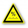 DuraStripe waarschuwingsteken / WATER LEVEL